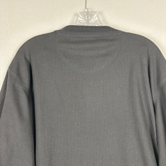 Preswick And Moore Black Comfort Tee Three Button Size L - Picture 5 of 8